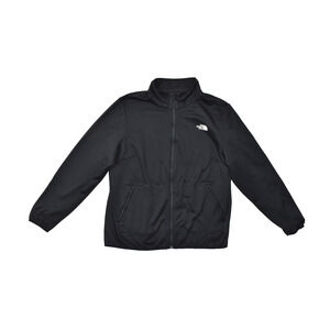The North Face Women's Jacket Black Plus Size 2X Full Zip Pockets Polyester